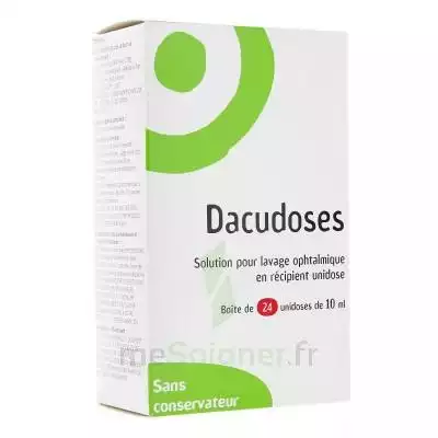 Dacudoses Solution Pour Lavement Ophtalmologique 24unid/10ml à Toul