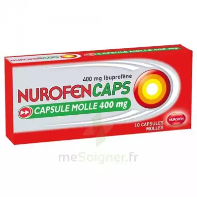 Nurofencaps 400 Mg Caps Molle Plq/10 à Toul