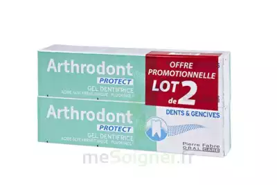 Pierre Fabre Oral Care Arthrodont Protect Dentifrice Lot De 2 X75ml à Toul